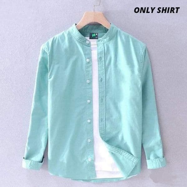 Premium Stylish Ban Colour Shirt - Image 8