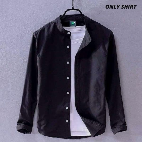 Premium Stylish Ban Colour Shirt - Image 5