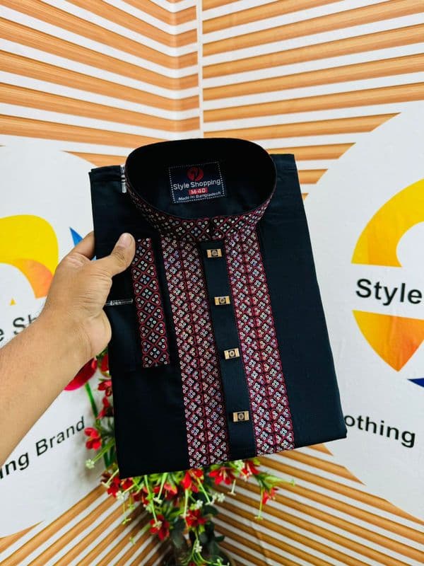 Toncil Cotton Panjabi - Image 2