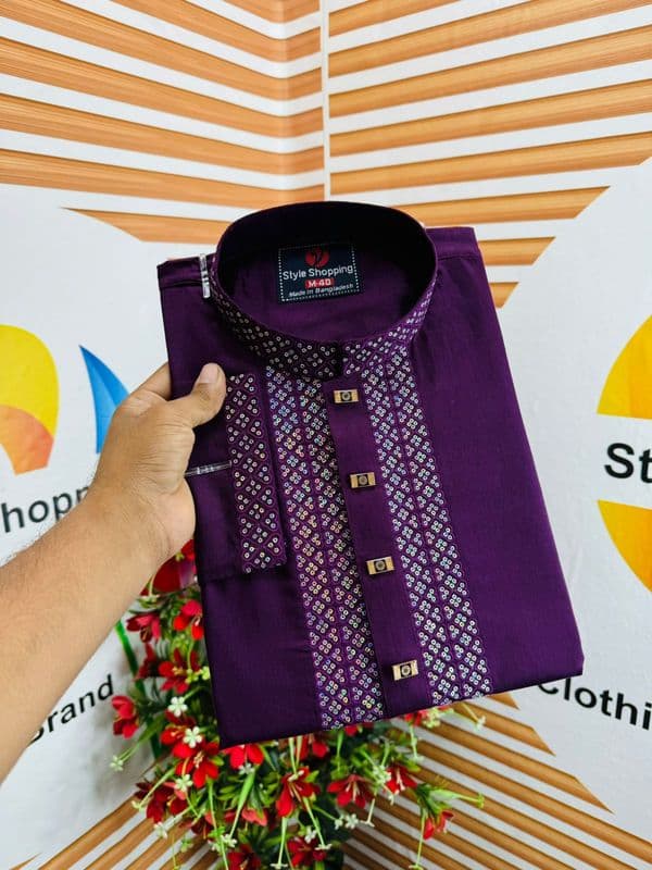 Toncil Cotton Panjabi - Image 3