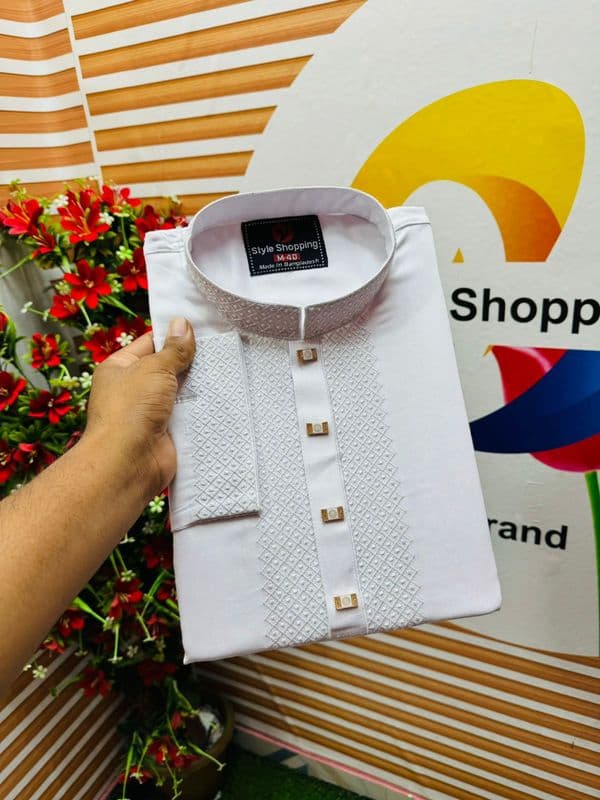 Toncil Cotton Panjabi - Image 1