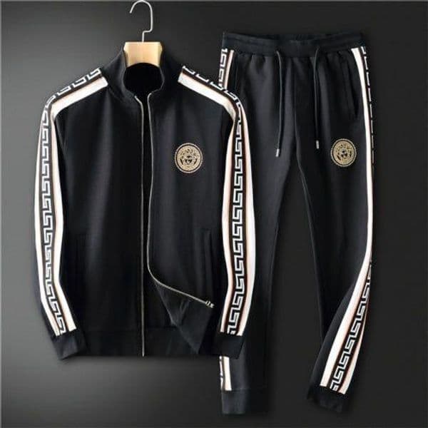Casual Long Sleeve Hoodie and Trouser Set - Image 1