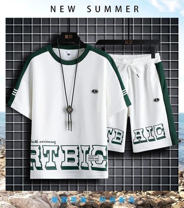 Combo Half T-Shirt And 3 Quarter Pants - Image 2