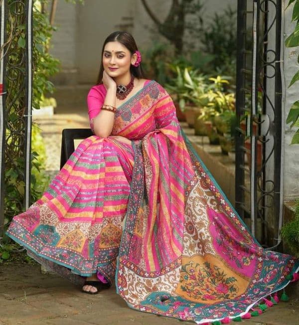 New Viral Attractive Sharee - Image 2