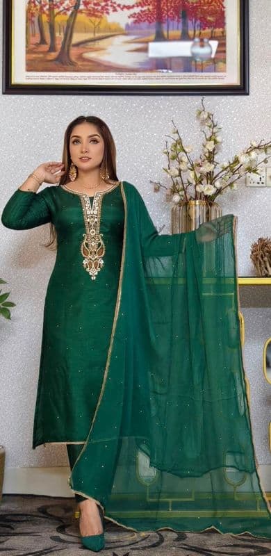 Embroidery Three Piece - Image 2