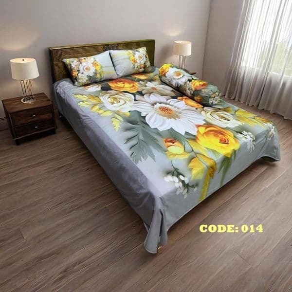 Primium 3D Bedsheet Four Piece Set - Image 8