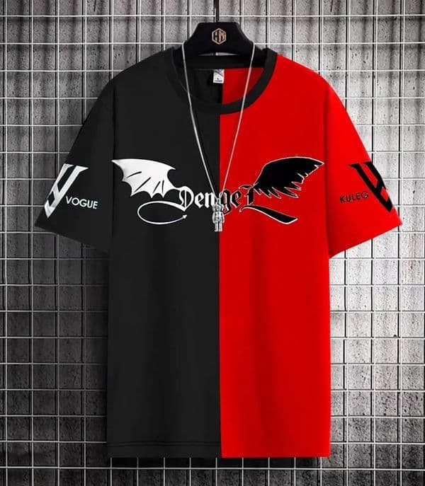 Stylish Cotton Half Sleeve T-Shirt For Men - Image 1